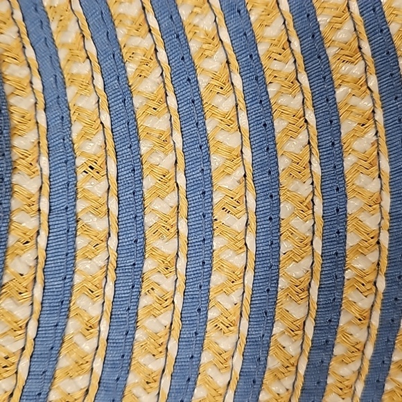 💕ERIC JAVITS💕 Brooke Packable Squishee Visor ~ UPF50+ Blue Mix One Size NWT - Picture 10 of 14